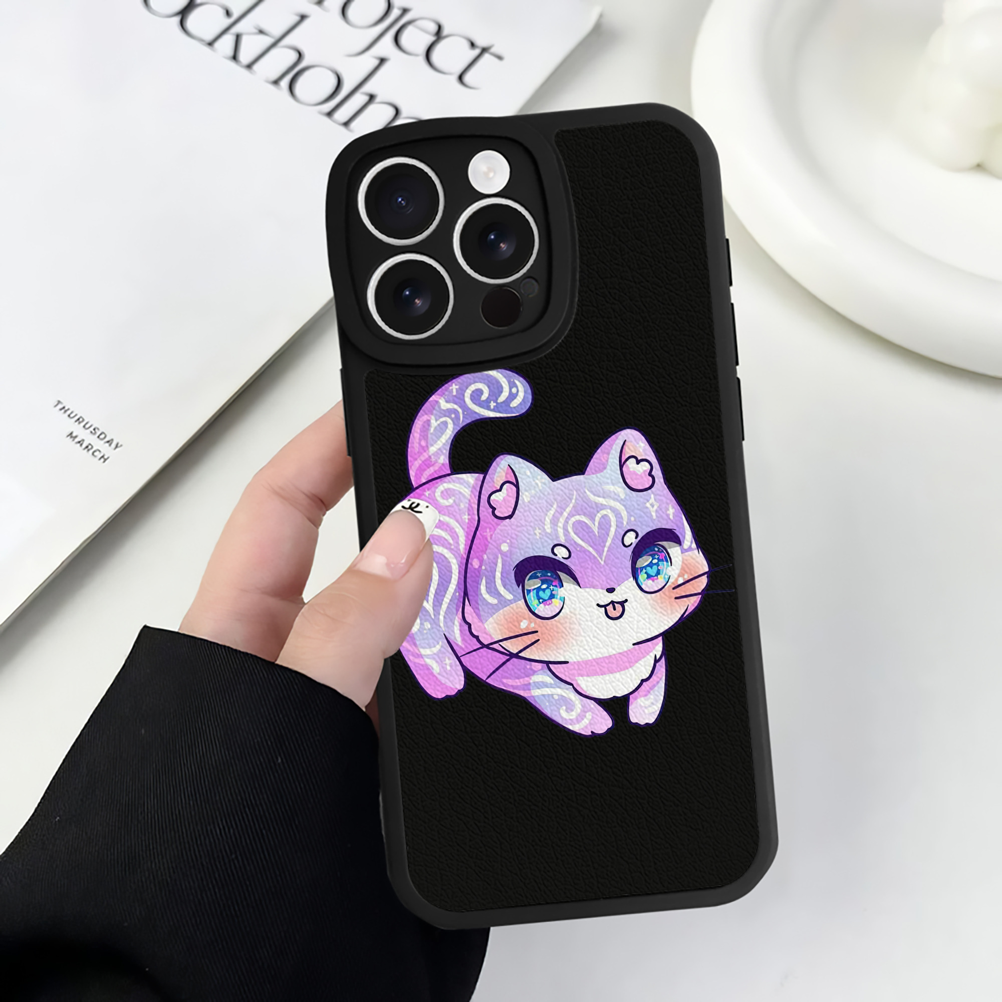 （画像用） 美少女戦士セーラームーン Sailor Moon 【iPhone 16シリーズ対応】シリコンスマホケース（レザー調） 材質：シリコン